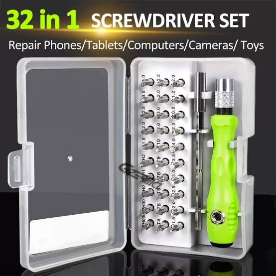 32 in 1 Precision Screwdriver Set Multi-purpose Mini Magnetic Screwdriver