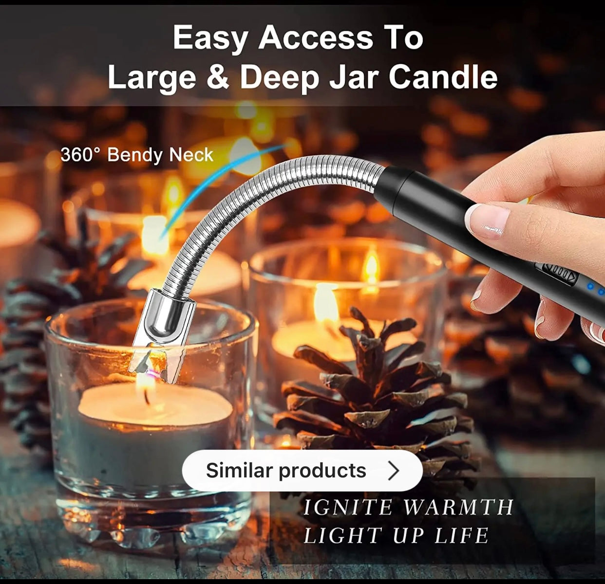 Chargeable Flexible Electric Lighter IEL-2000