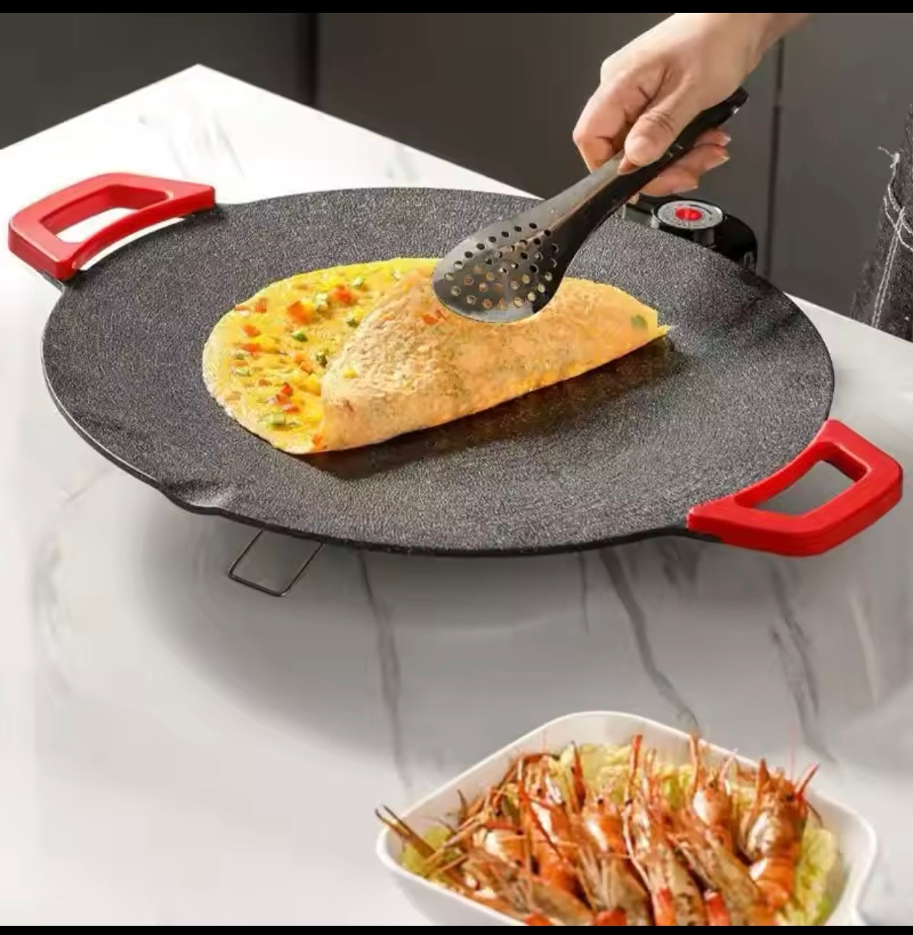 Lott imported Electric Tawa non-stick 1000 watt High Quality