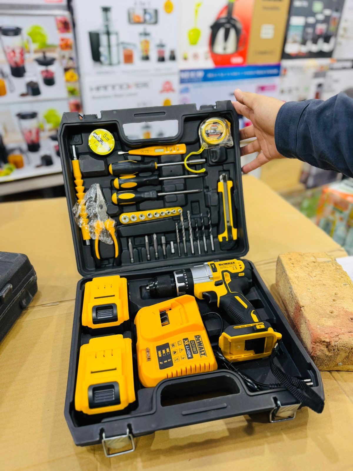 Dewalt German Lott imported 48 V drill machine tools box