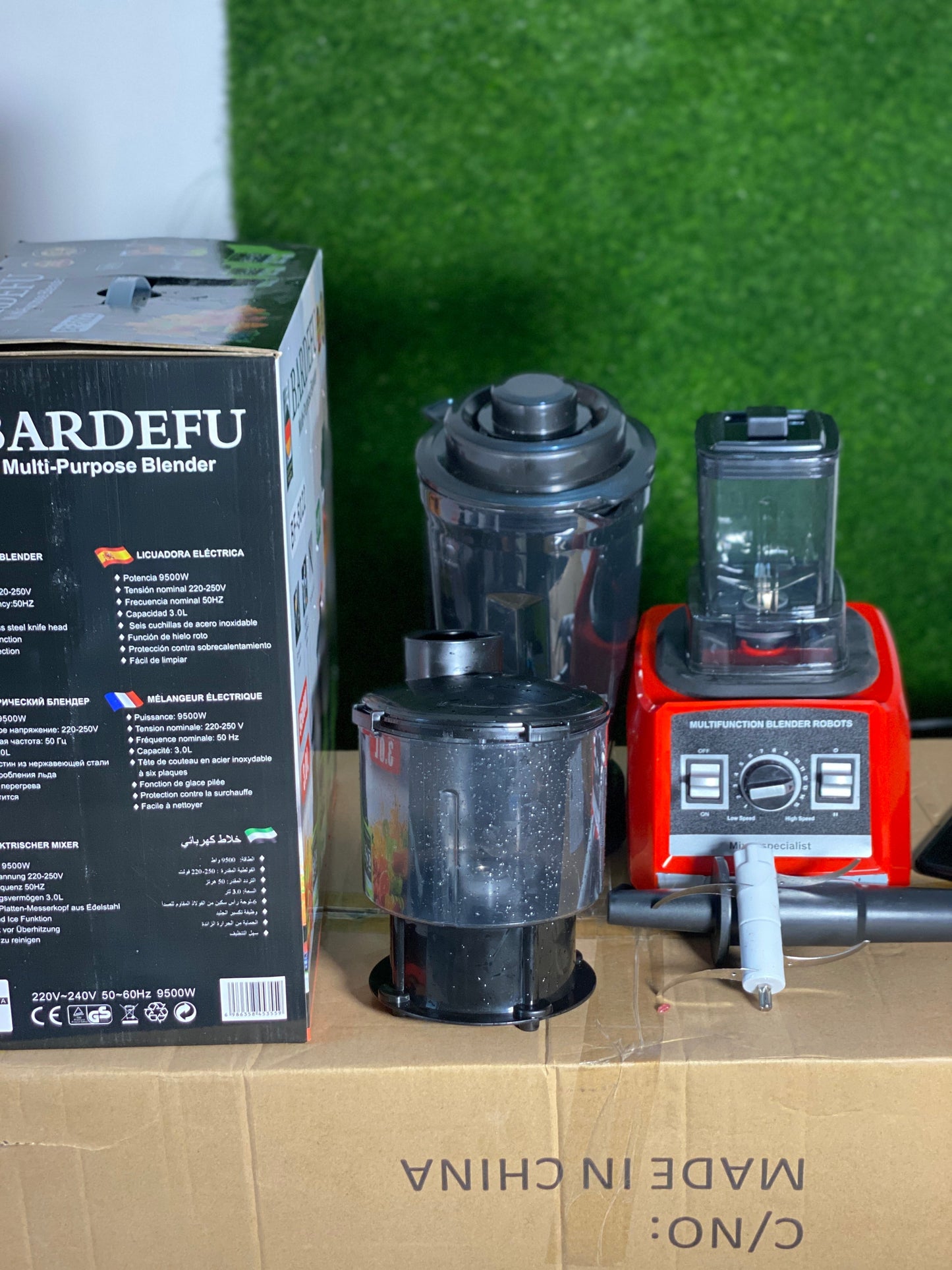 German Lot Imported Bardefu Multi Purpose Blender BF-5022