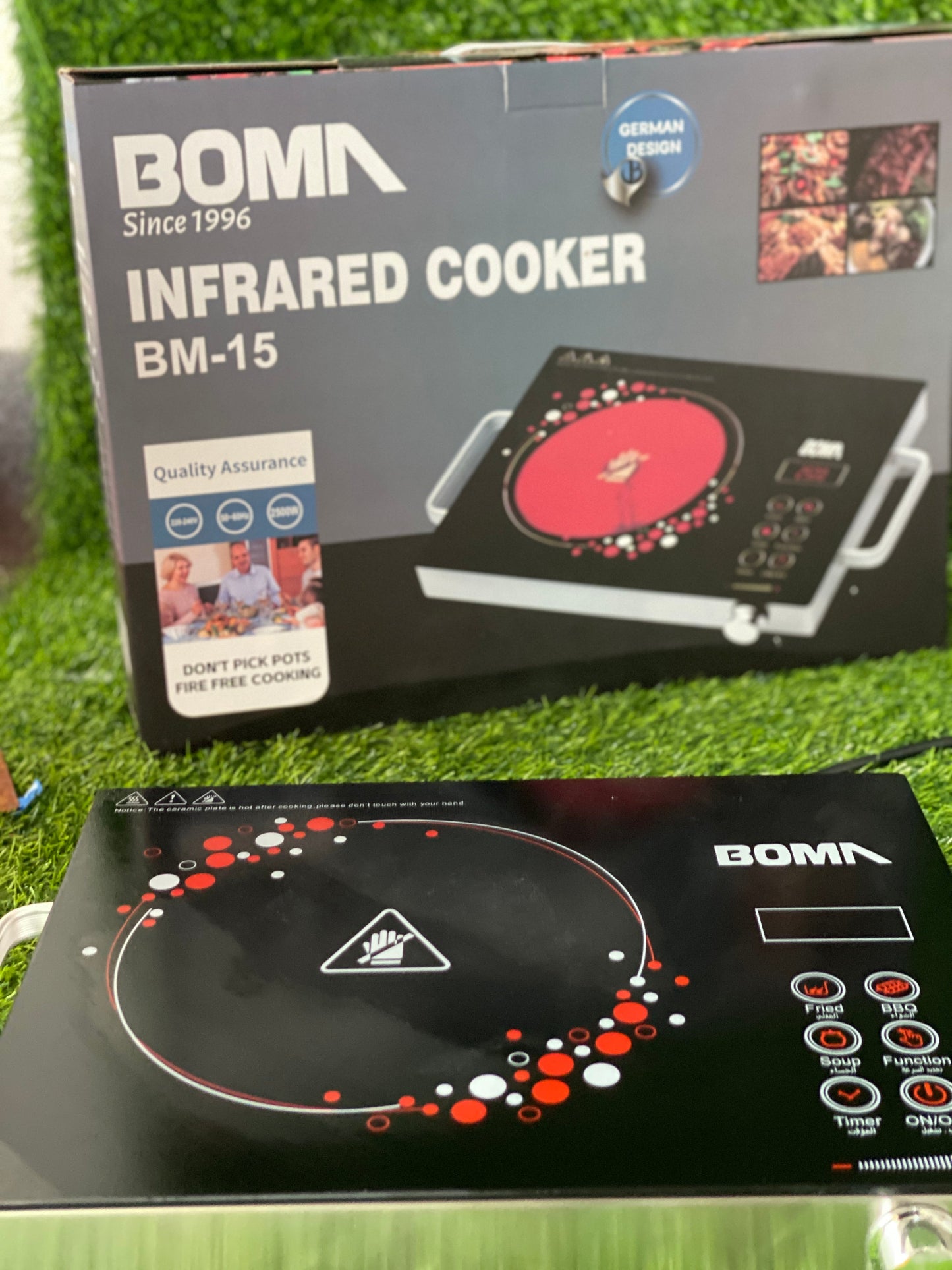 Germany BOMA Universal Infrared Cooker 2500w