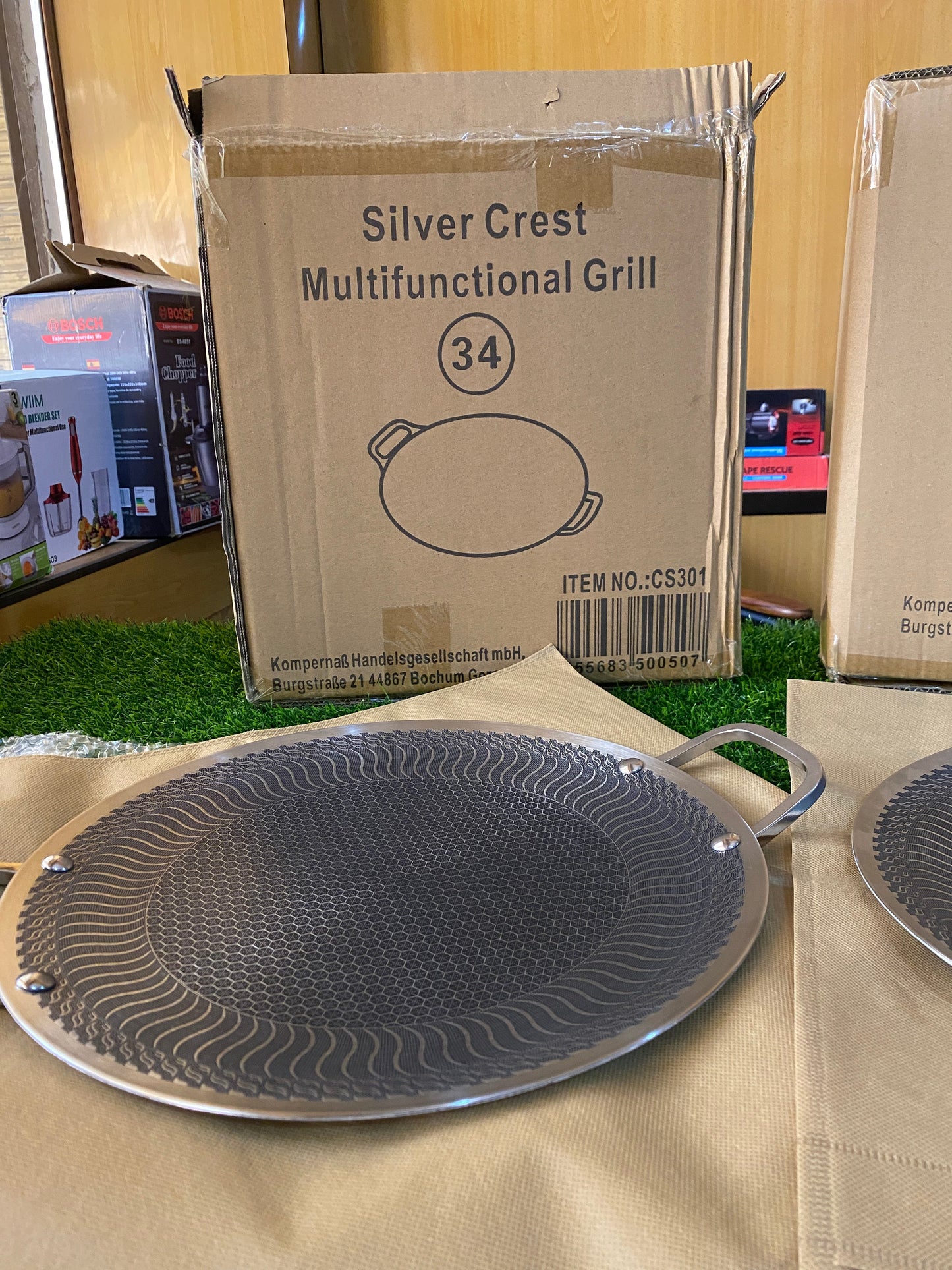 Germany Lot HoneyComb Laser Tawa