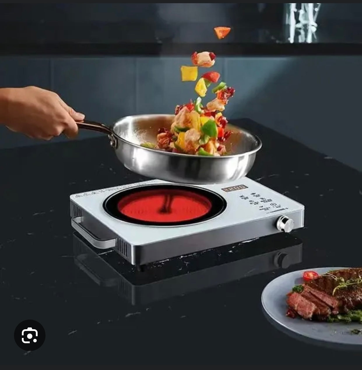 GROPA JAPAN UNIVERSAL ELECTRIC HOTPLATE . INFRARED COOKER . ELECTRIC STOVE . CHOLA