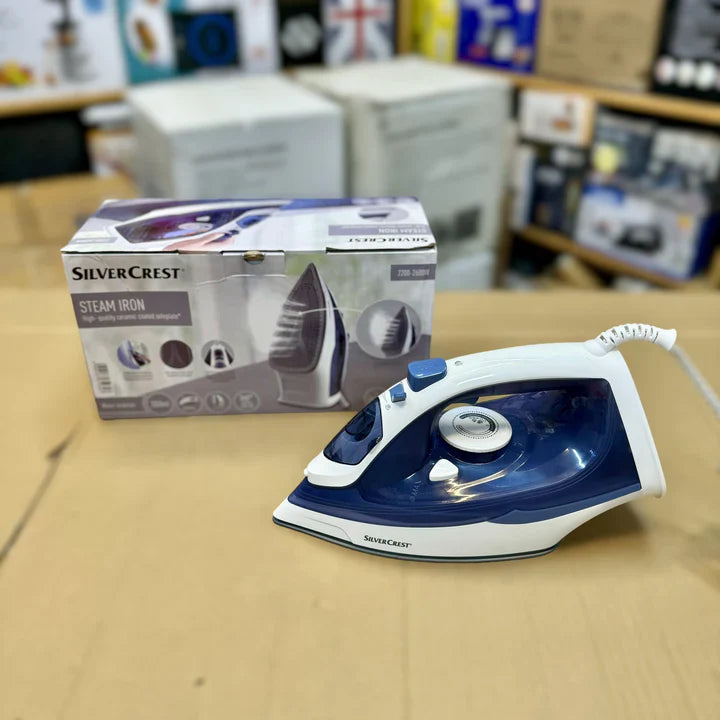German Lott imported Silver crest steam iron . High Quality