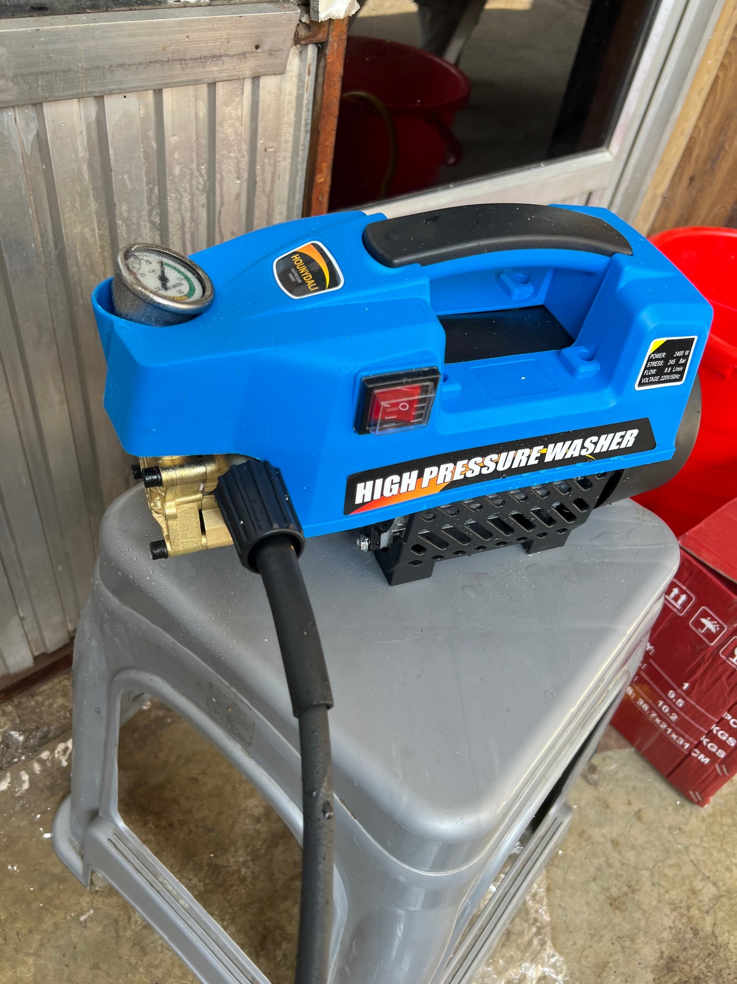 Lott imported electric car washer Solar washer car cportable washer