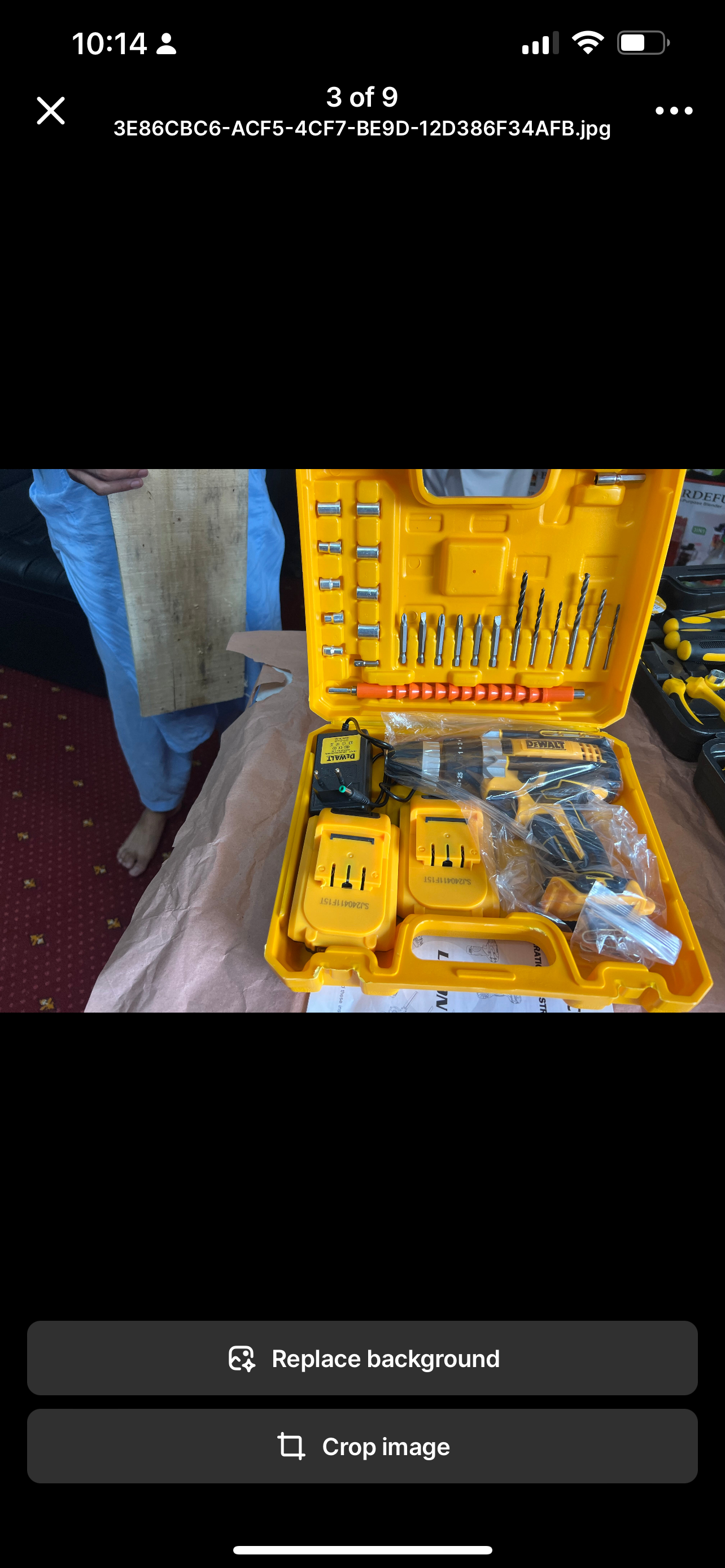 DeWalt Lott imported 24 V Rechargeable Drill machine .Tools Box  Screwdriver 2 lithium battery