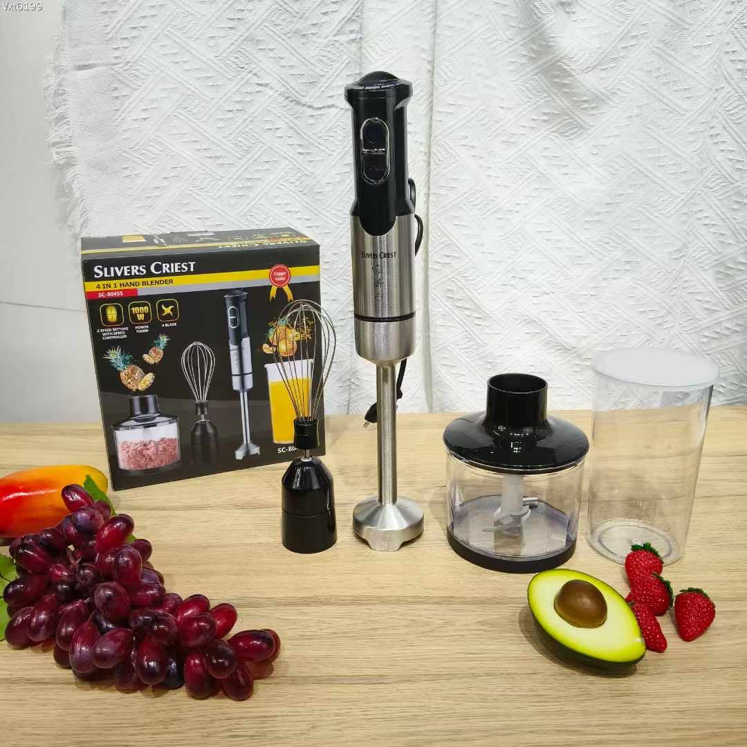 Sliver crest German Lott imported 4 in 1 hand blender set . High Quality 1000 Watt