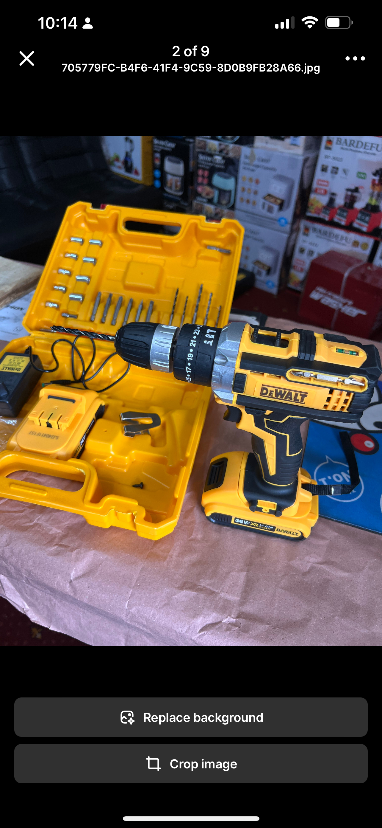 DeWalt Lott imported 24 V Rechargeable Drill machine .Tools Box  Screwdriver 2 lithium battery