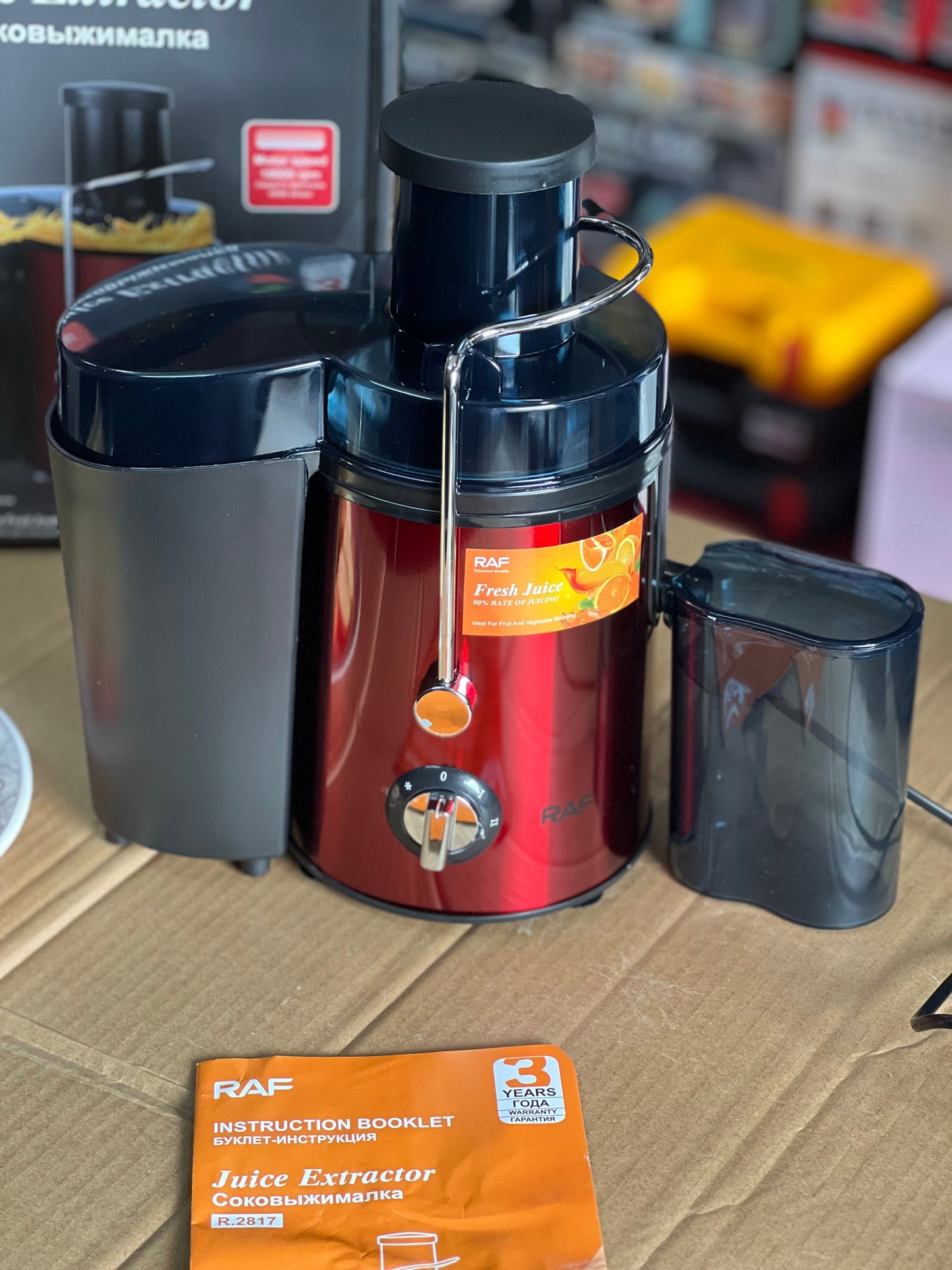 RAF lot Imported Juice Extractor. High Quality .800 Watt
