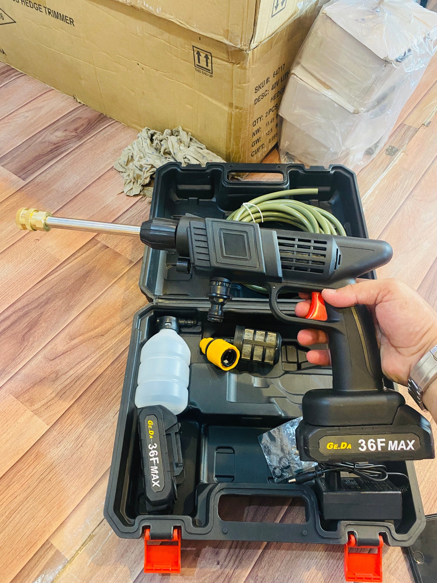 (36V) DONKIN Cordless Rechargeable High Pressure Washer
