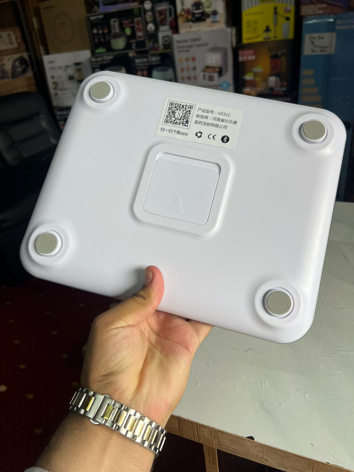 Genetic Slim Smart Body Weight Scale 180 KG support .Mobilr Control .APP
