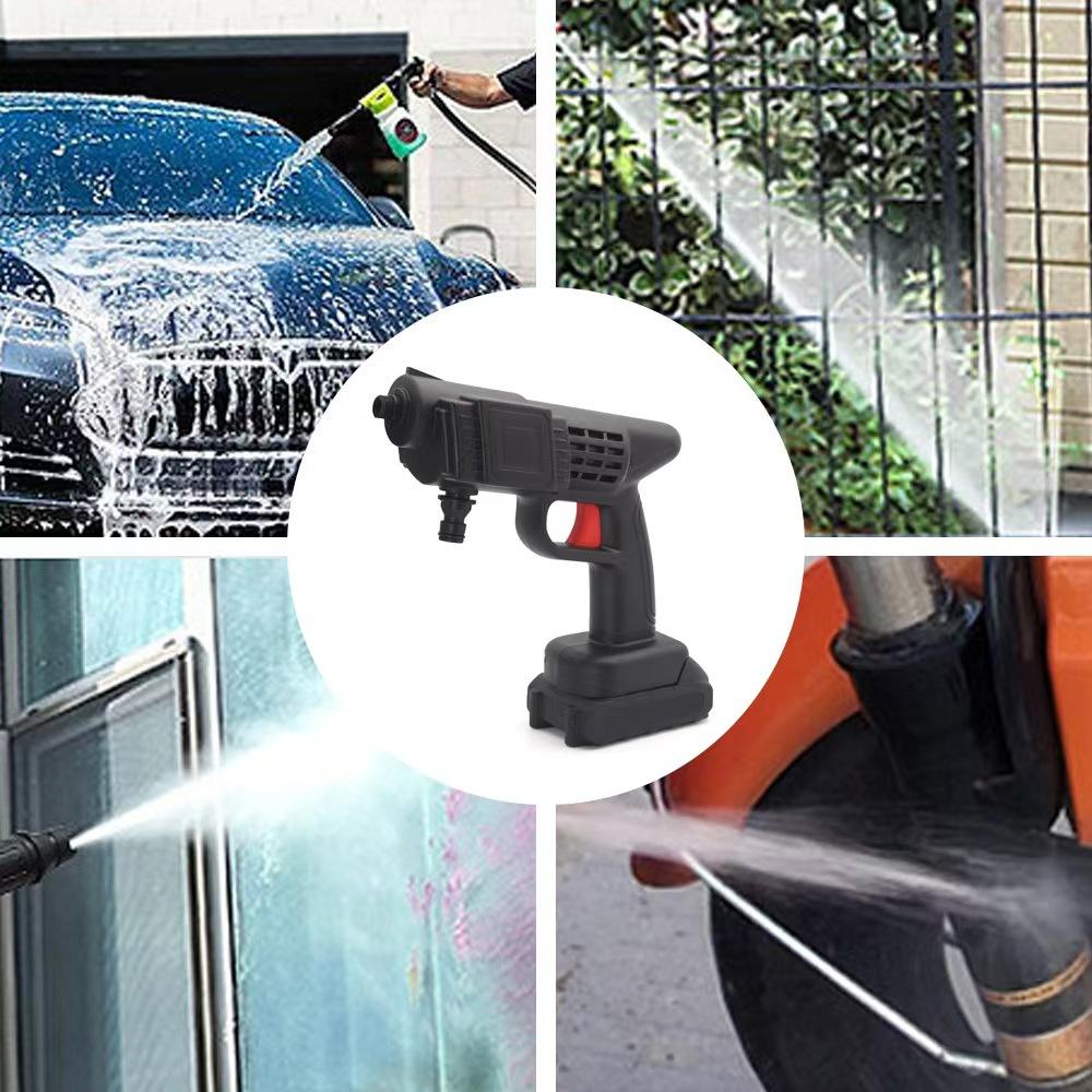 20000mAh Cordless High Pressure Car Wash Gun 50Bar Multifunctional Washing Machine Foamer for Car Cleaning Garden Watering